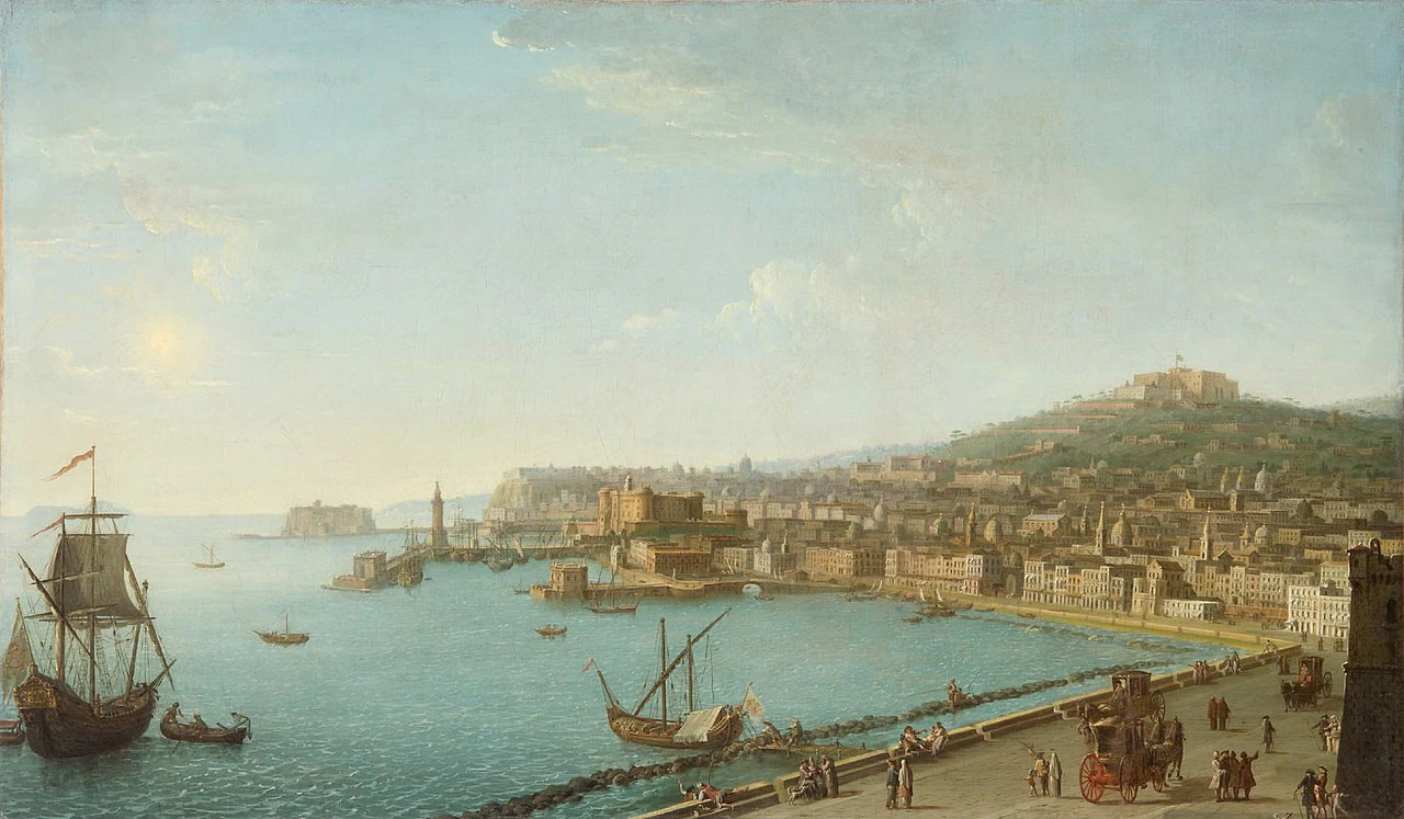 Veduta di Napoli da sud - est, Kunsthistorisches Museum